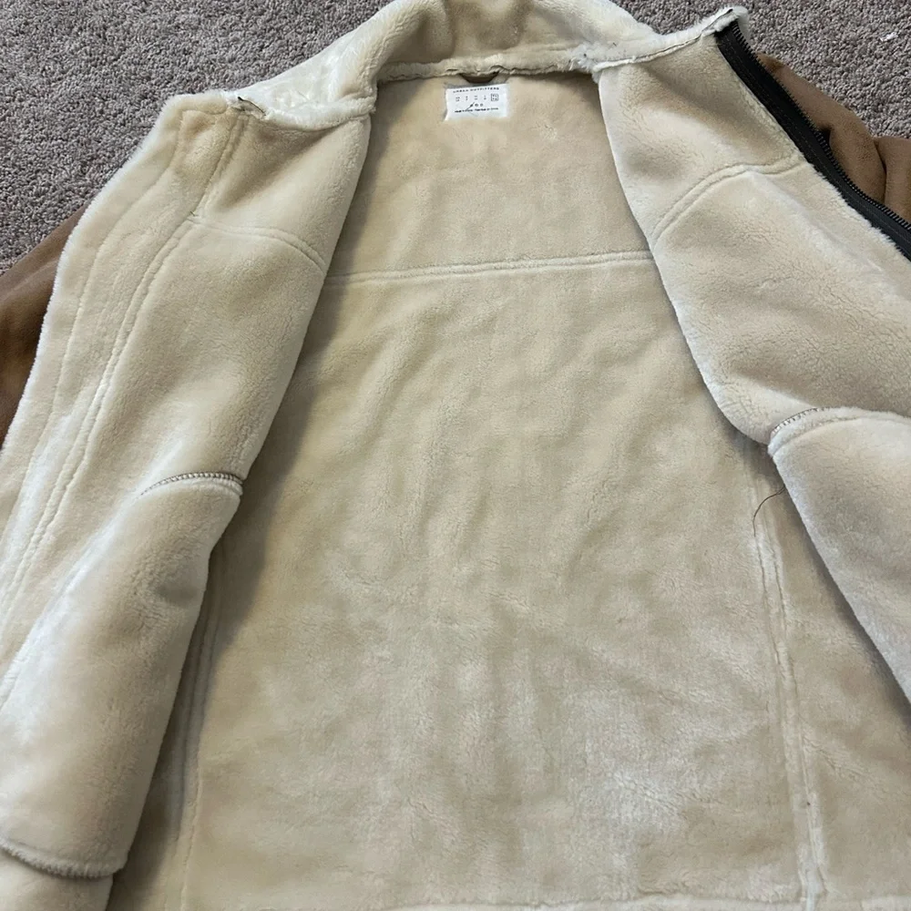 Urban Outfitters Brown Shearling Jacket - Picture 6 of 7